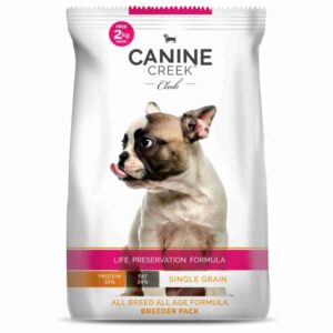 Canine Creek Club, Ultra Premium Dry Dog Food for All Lifestages - 10kg (+2kg Extra Free Inside) 12000 gm