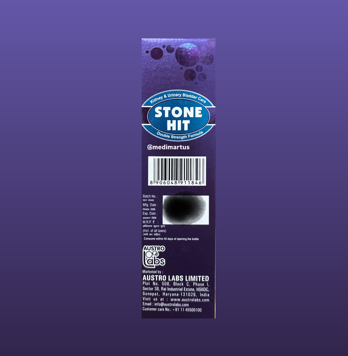 Stone Hit Syrup 225ml - Image 3
